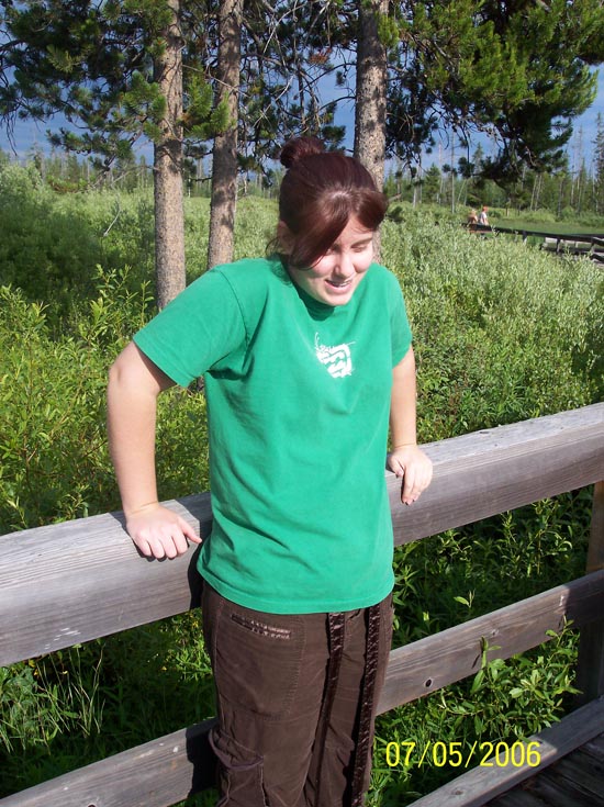 2006 family reunion in Yellowstone National Park